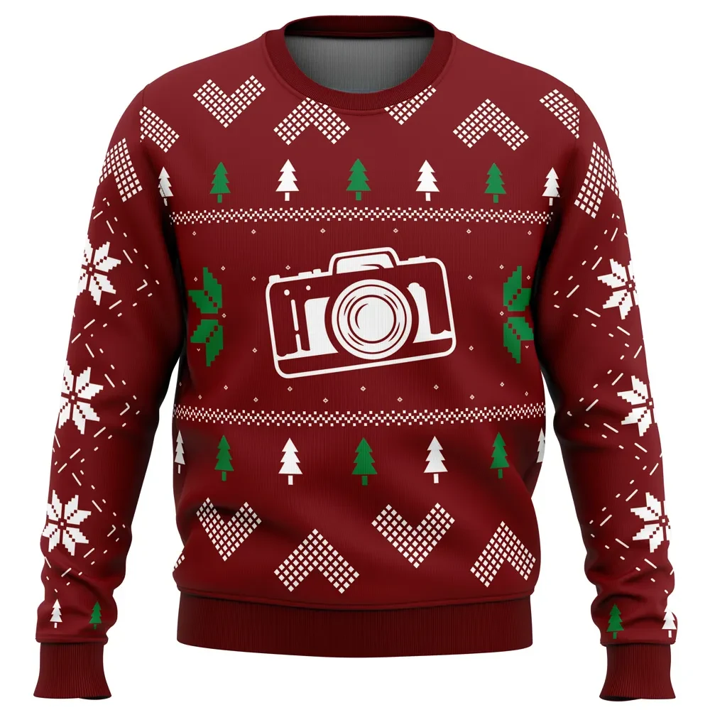 Zarina Kassir Snap Snap Killings Dead by Daylight Ugly Christmas Sweater, DBD Gamer Holiday Sweater, Unisex All Over Print Xmas Sweater