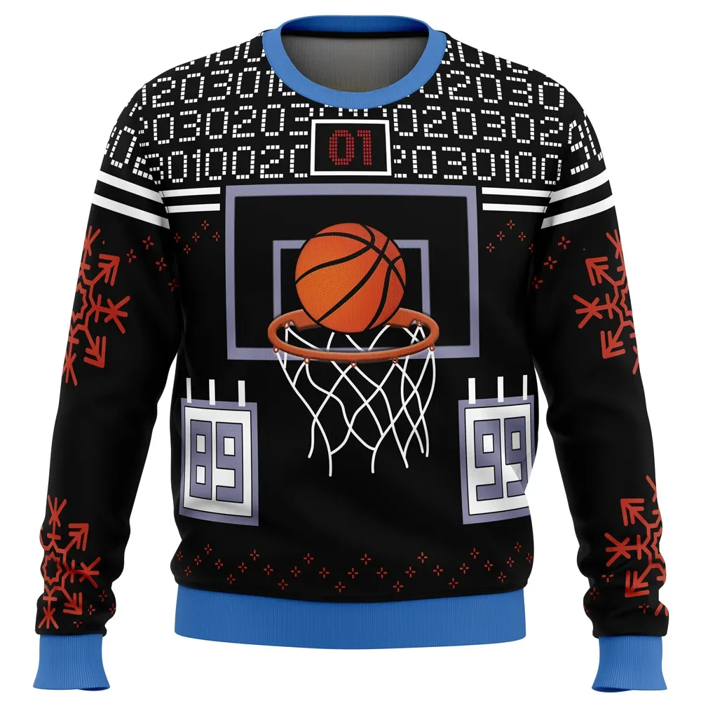 Meg Thomas Buzzer Beater Dead by Daylight Ugly Christmas Sweater, DBD Basketball Holiday Sweater, Unisex Gamer Xmas Gift for Survivor Mains