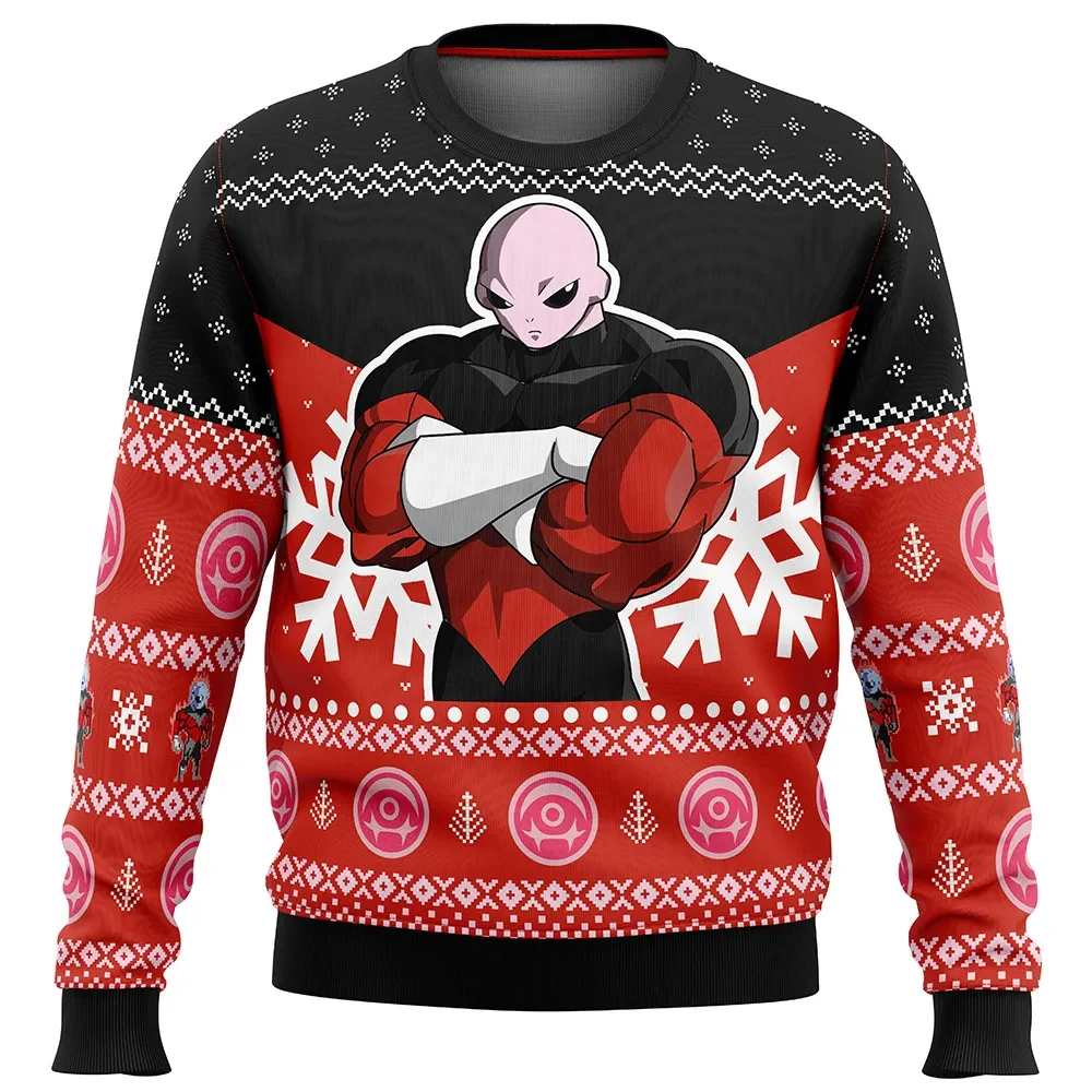 Jiren Dragon Ball Super Ugly Christmas Sweater, Dragon Ball Z Holiday Sweater, Anime Xmas Gift, Unisex Pride Troopers Tournament Sweatshirt