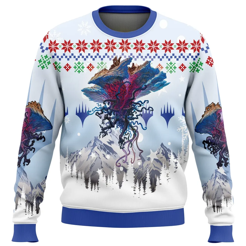 Emrakul the Aeons Torn Magic the Gathering Ugly Christmas Sweater, MTG Holiday Sweater, Eldritch Titan Sweatshirt, Gamer Xmas Gift