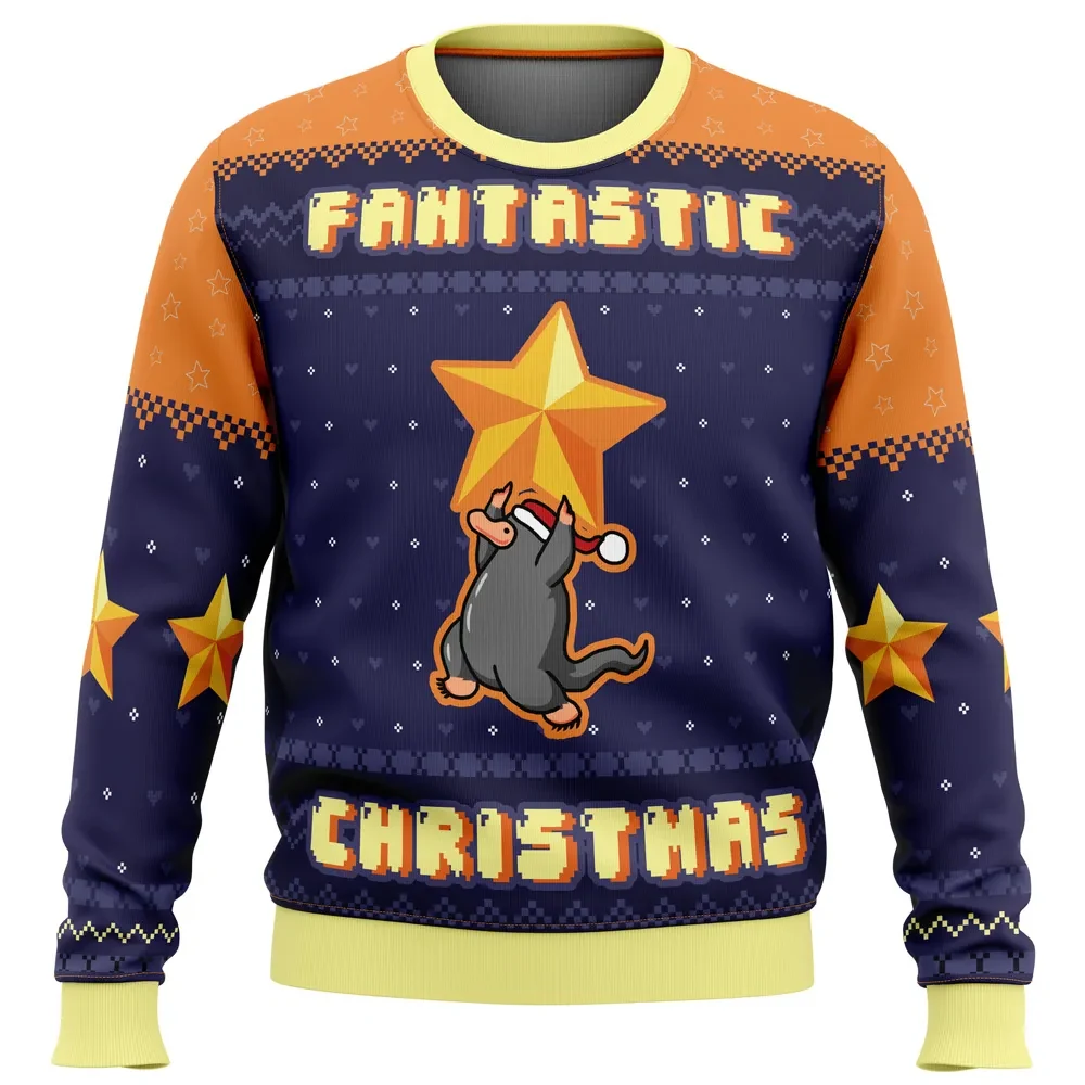 Fantastic Christmas Niffler Fantastic Beasts and Where to Find Them Ugly Christmas Sweater, Movie Holiday Sweater, Xmas Sweater