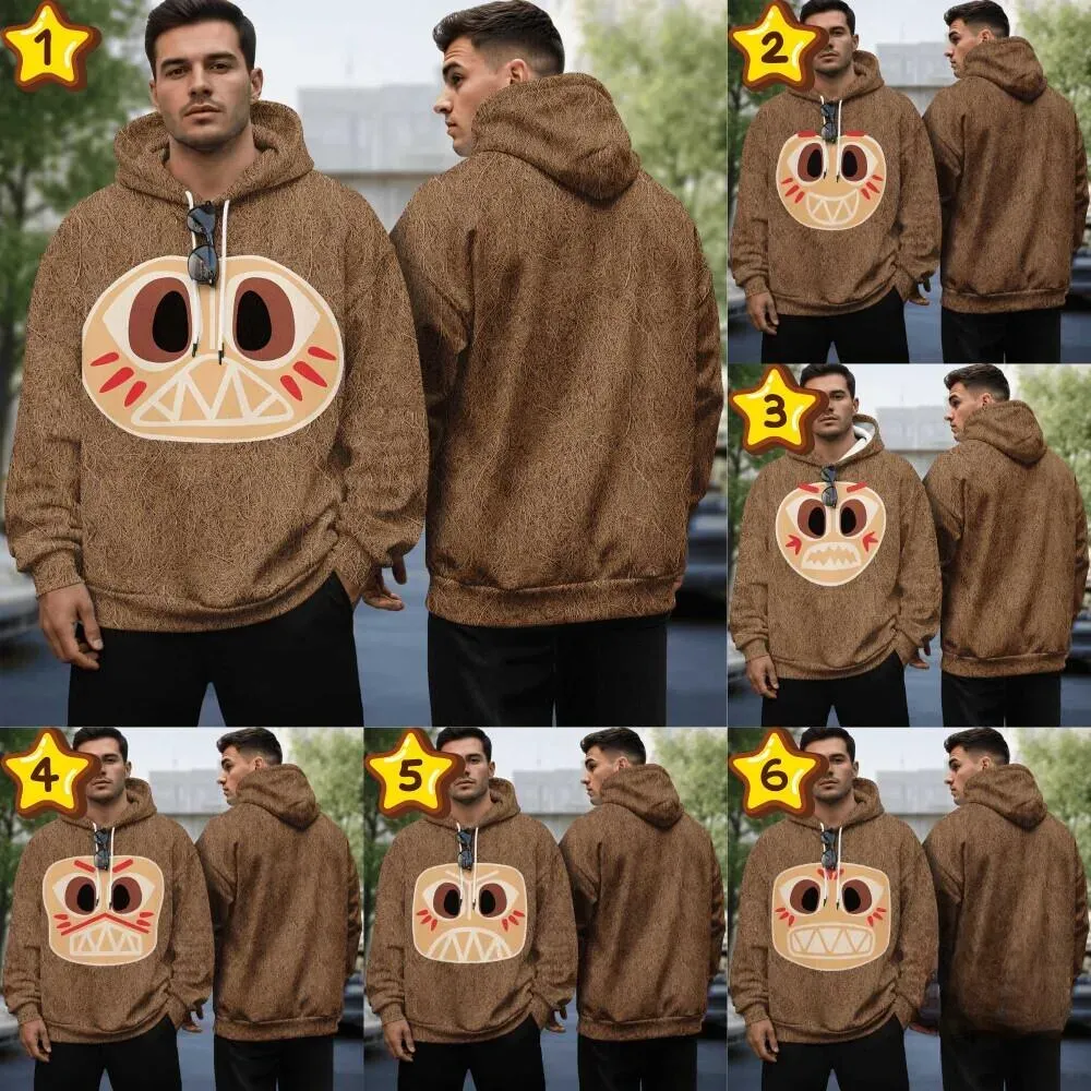 Kakamora Halloween Costume Sweatshirt, Oceania Princess Movie Group Matching Costume, Kakamora 3D All Over Print Hoodie and Tee, Spooky Season