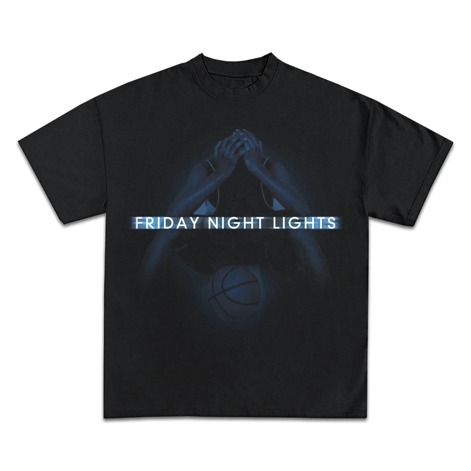 J. Cole Friday Night Lights Graphic Tee, Hip Hop Album Cover T-Shirt, Hoodie and Sweatshirt, Blue Glow Rap Streetwear