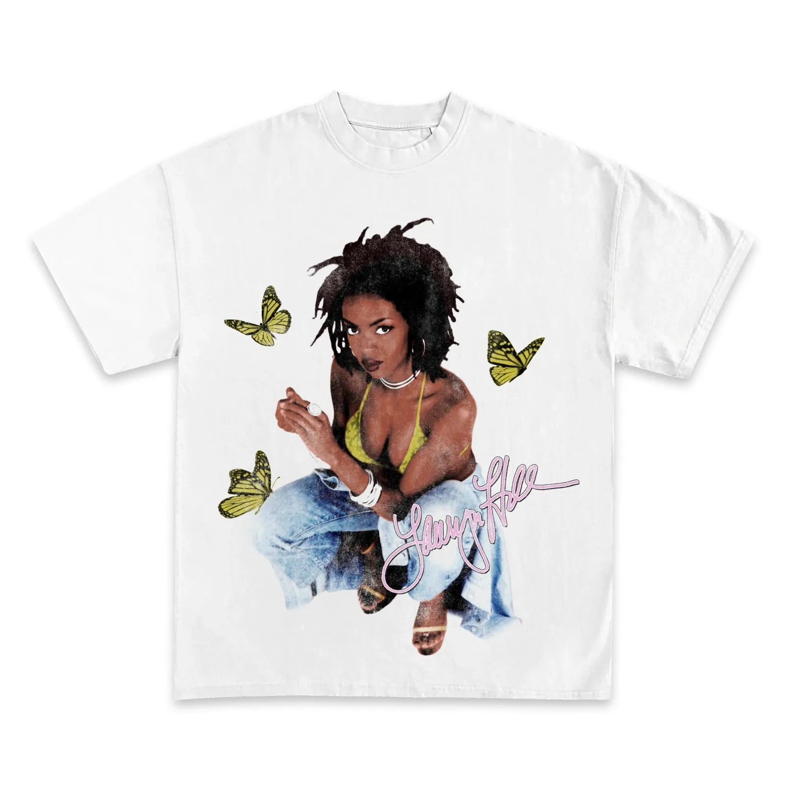Lauryn Hill Miseducation Vintage Graphic T-Shirt, 90s Hip Hop Bootleg Tee, Hoodie and Sweatshirt, Retro Streetwear