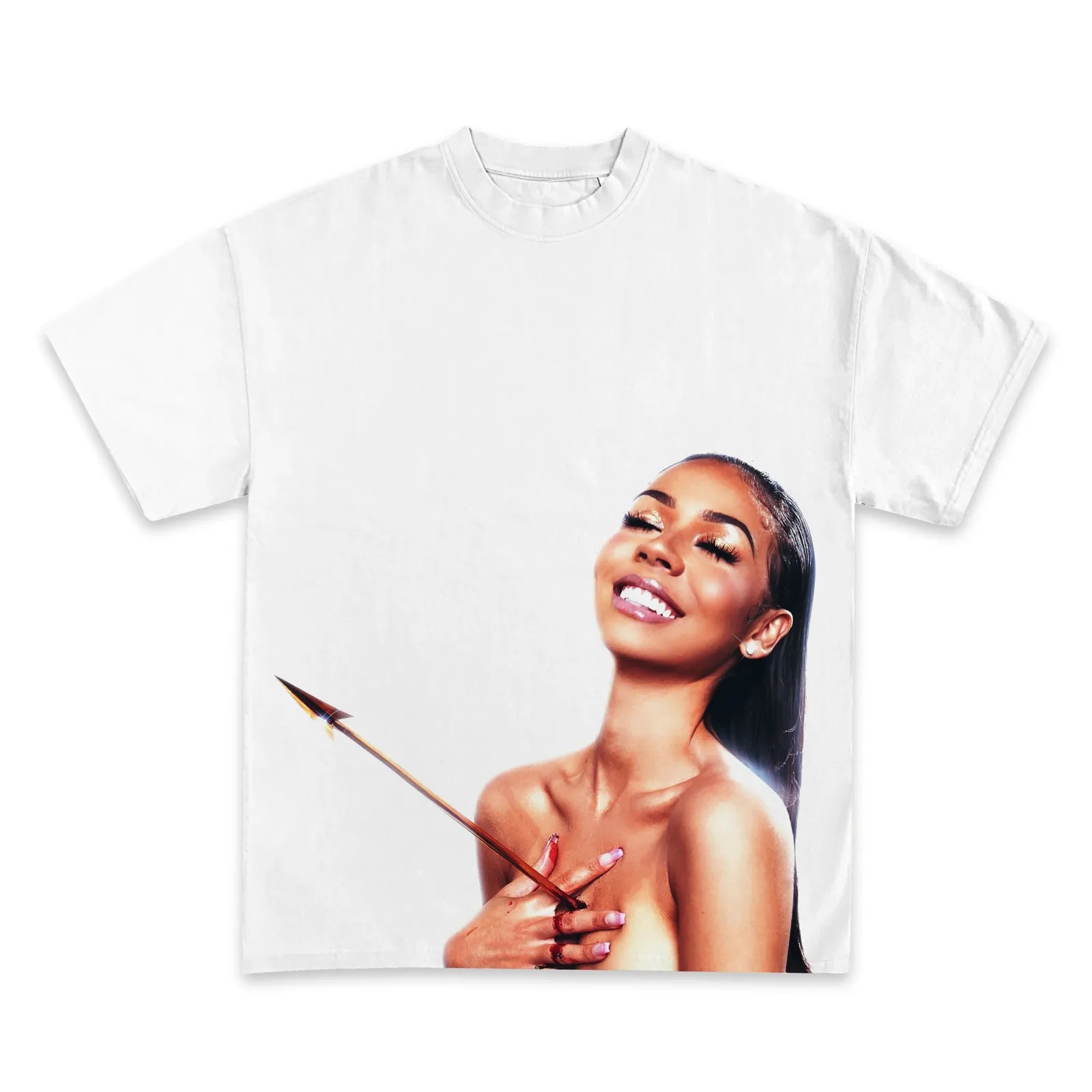 Mariah The Scientist Graphic T-Shirt, R&B Portrait Tee, Hoodie and Sweatshirt, Cupid Arrow Oversized Streetwear Style