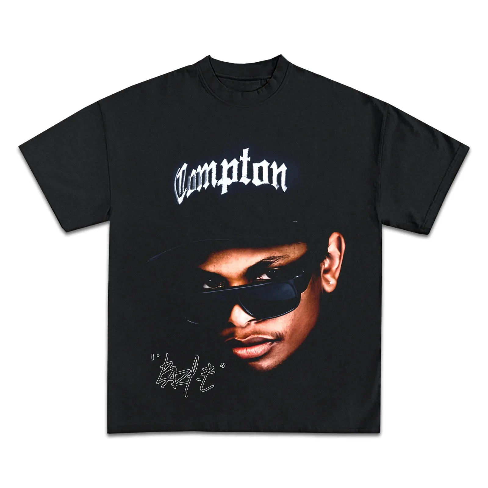Eazy-E Graphic Tee, Hoodie, Sweatshirt, Compton Hip Hop Rap Legend Vintage Streetwear Oversized Portrait Shirt Gift