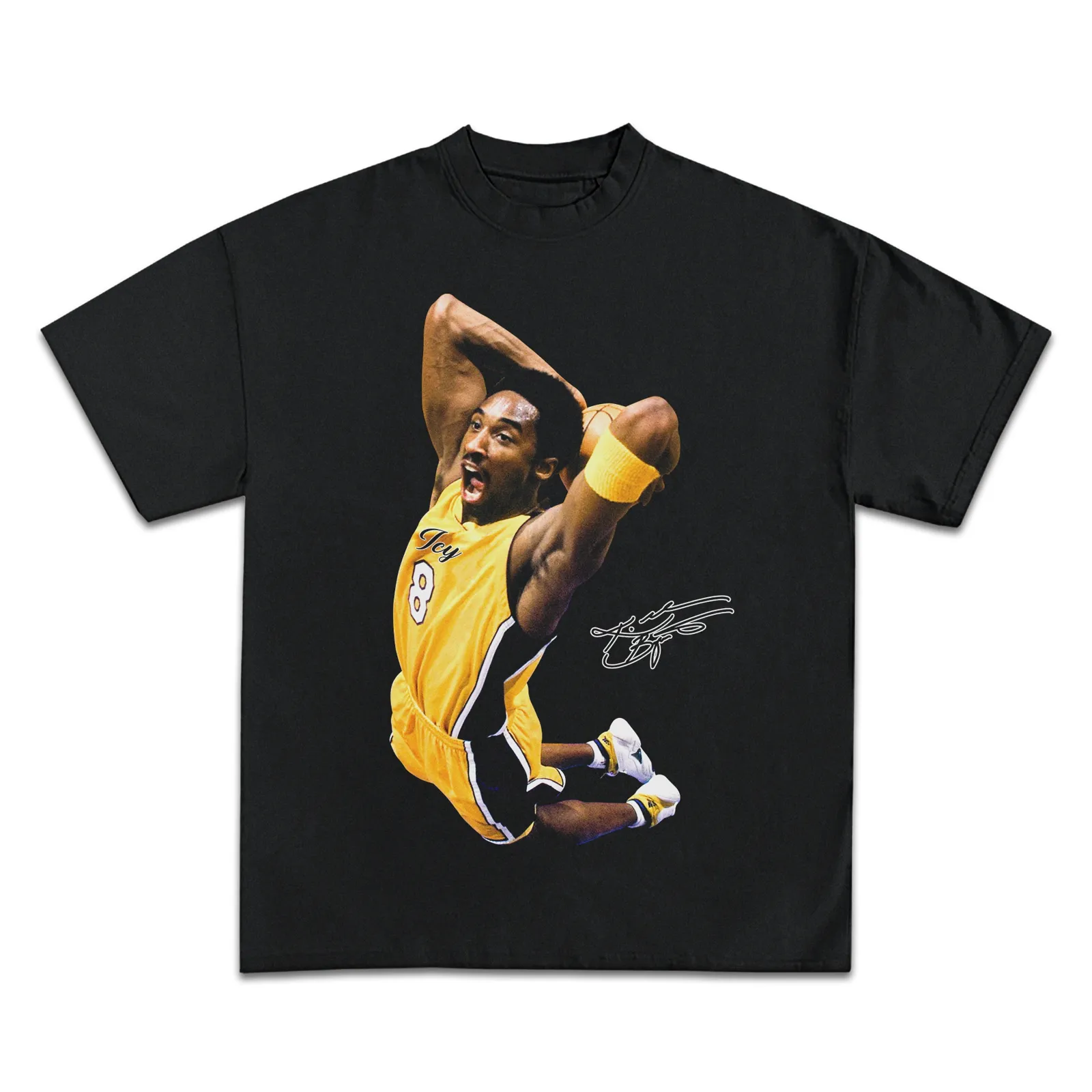 Kobe Bryant Slam Graphic T-Shirt, Hoodie, Sweatshirt, Lakers Number 8 Dunk Signature Basketball Streetwear Tee