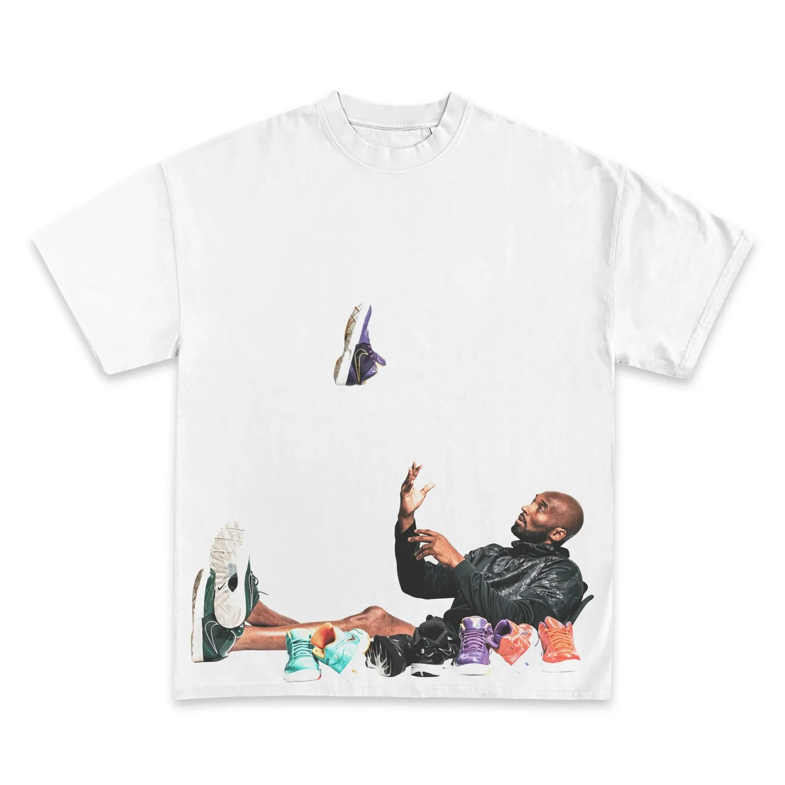 Kobe Sneaker Collection Graphic T-Shirt, Basketball Legend Tee, Hoodie and Sweatshirt, Sneakerhead Oversized Streetwear