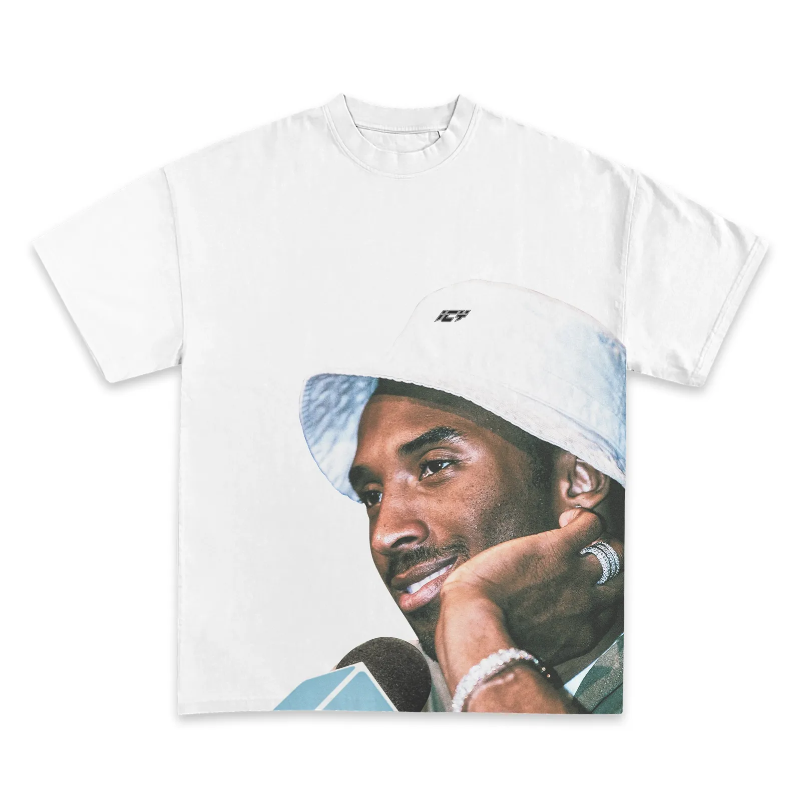 Kobe Bryant Interview Graphic T-Shirt, Hoodie, Sweatshirt, Basketball Legend Bucket Hat Photo Print Streetwear