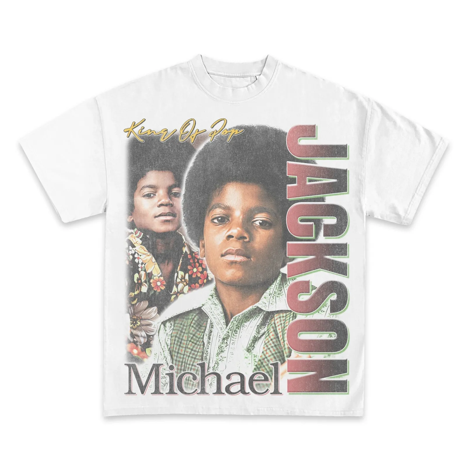 Michael Jackson Retro Graphic T-Shirt, King Of Pop Vintage 90s Bootleg Style Tee, Hoodie, Sweatshirt Streetwear Oversized