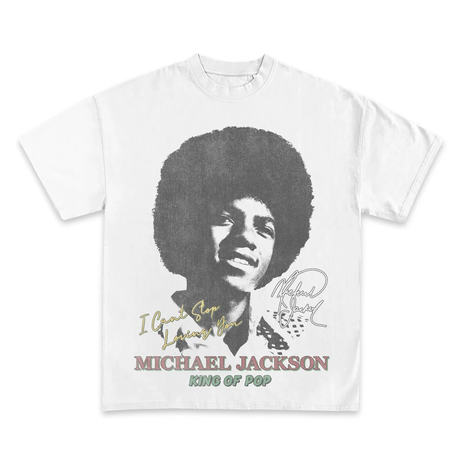 Michael Jackson Afro Era Graphic Tee, Hoodie, Sweatshirt, King of Pop Vintage Style Music Legend Retro Streetwear Shirt