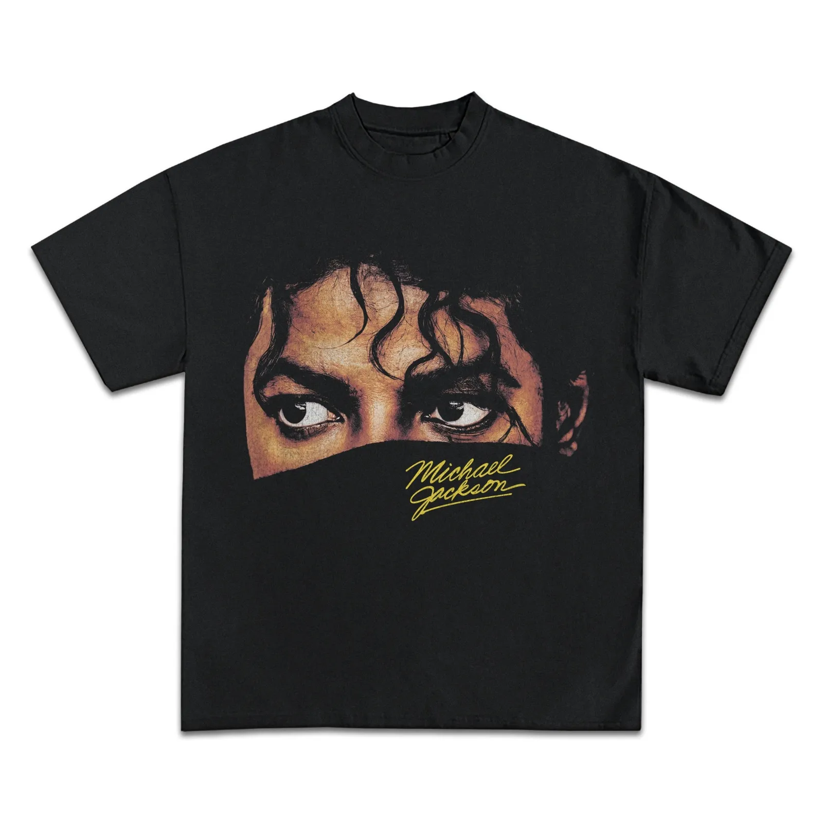 Michael Jackson Icon Eyes Graphic Tee, Vintage Pop Music Streetwear Hoodie, Sweatshirt, Retro King Of Pop Merch