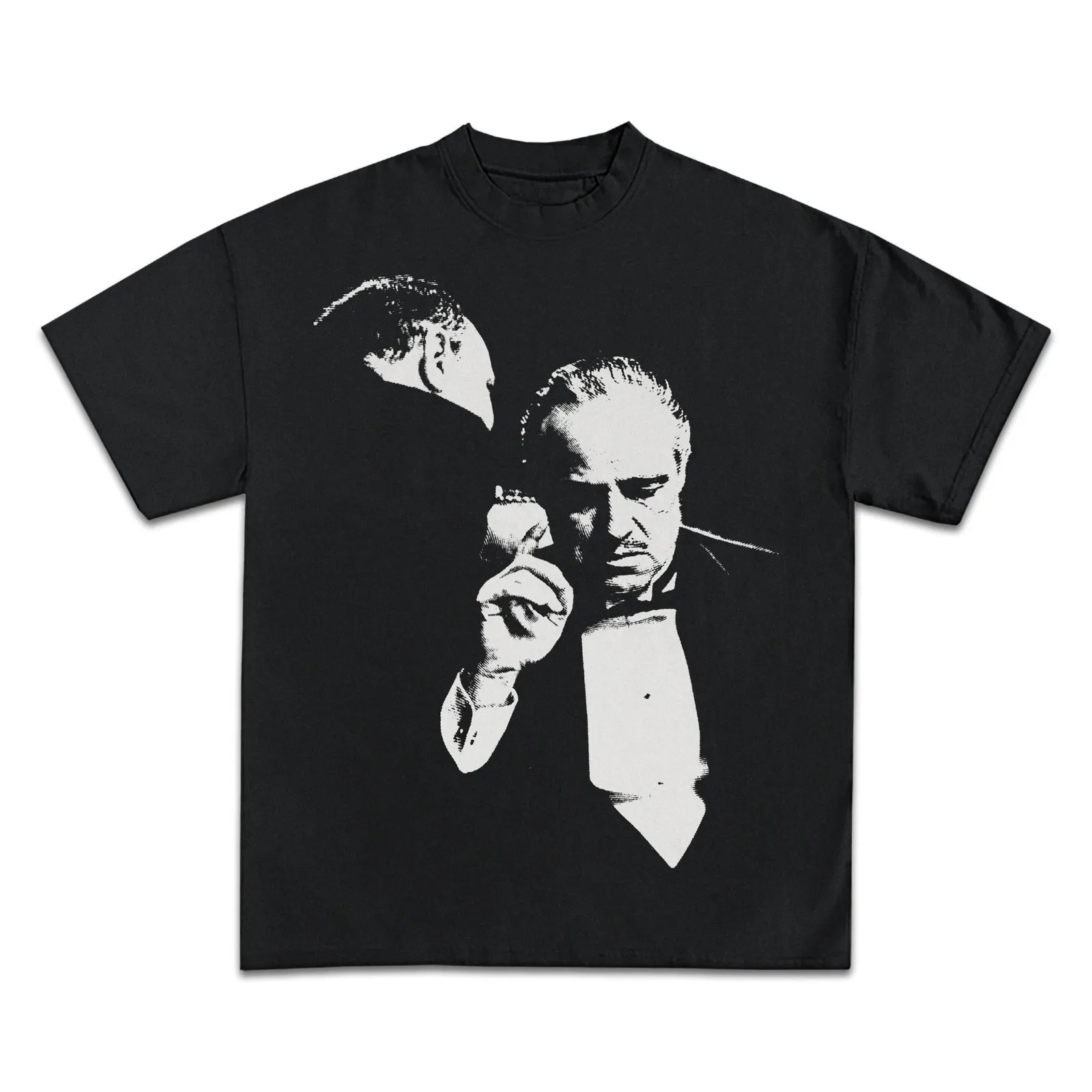 Don Vito Corleone Graphic T-Shirt, Godfather Movie Inspired Tee, Hoodie, Sweatshirt Classic Mafia Film Streetwear