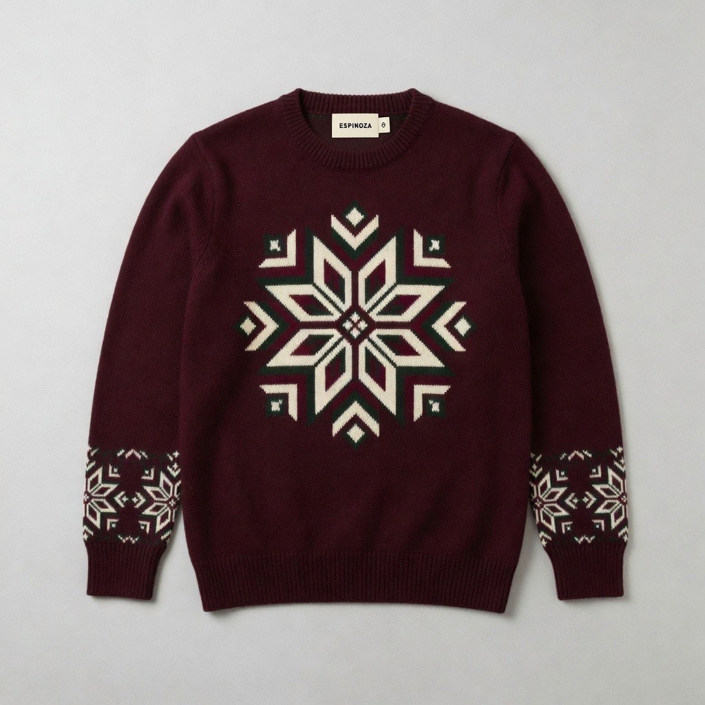Snowflake Crew Sweater